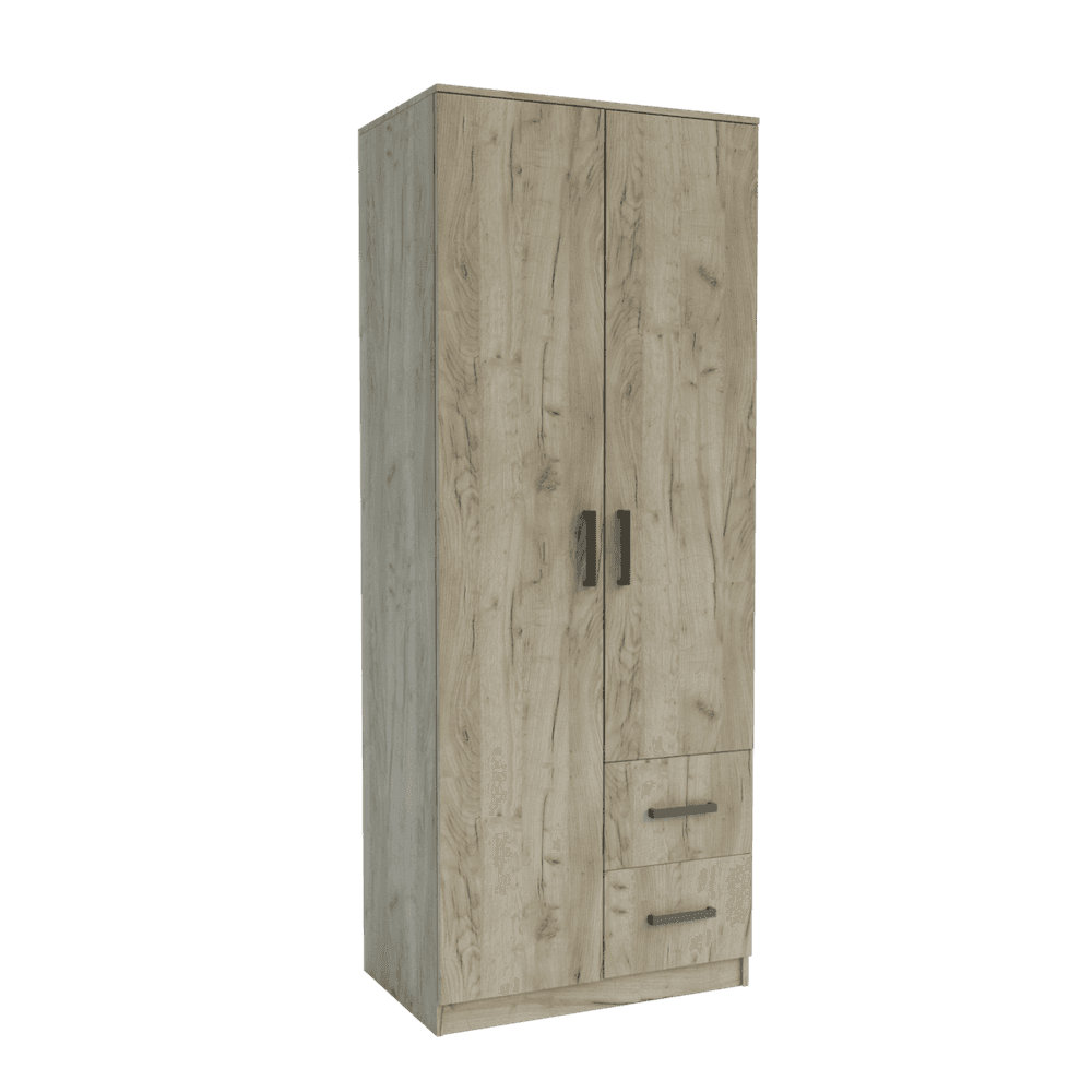 Simple Grey Craft Oak Szekrény 2 ajtós