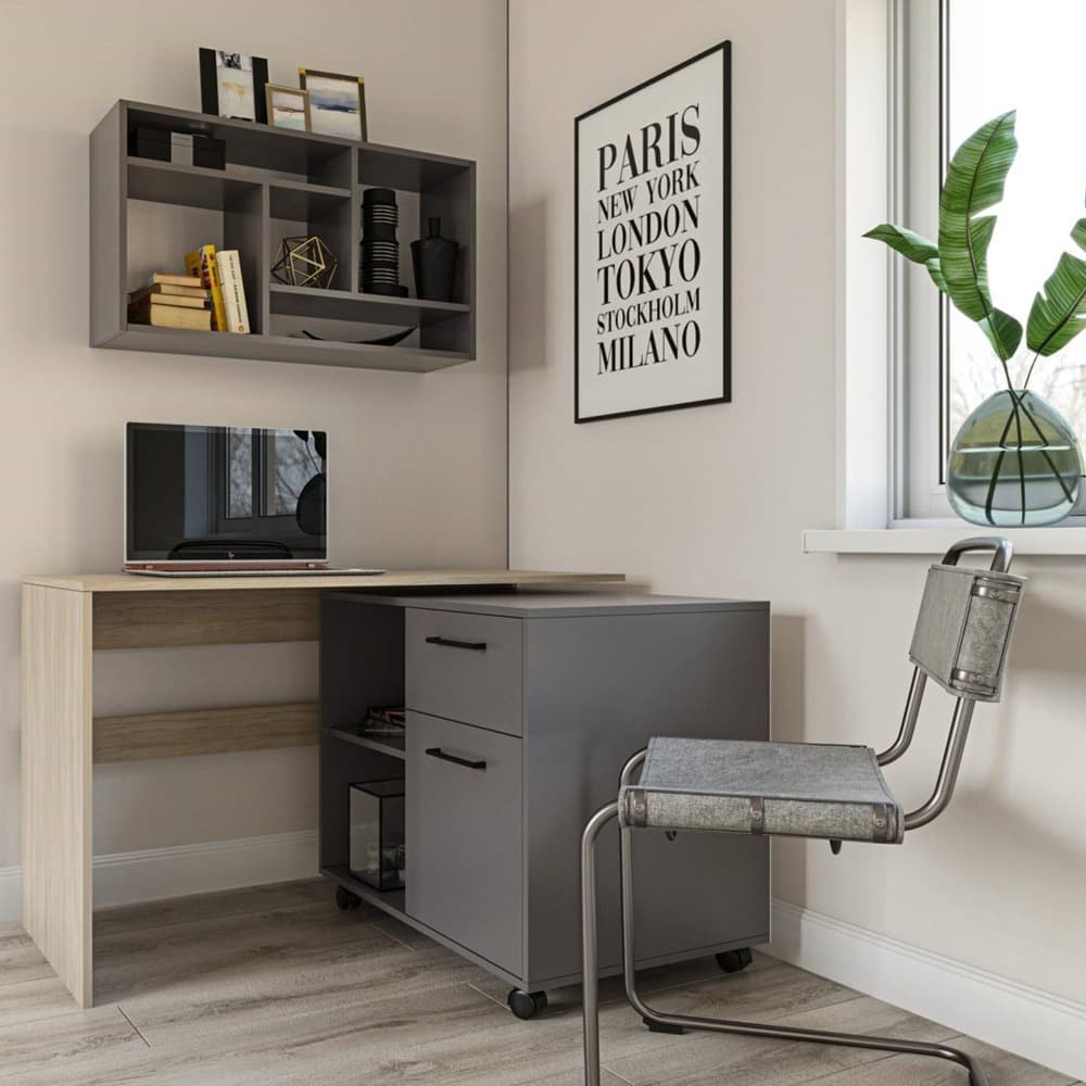 Swivel Satin Coastland Ifjúsági Íróasztal