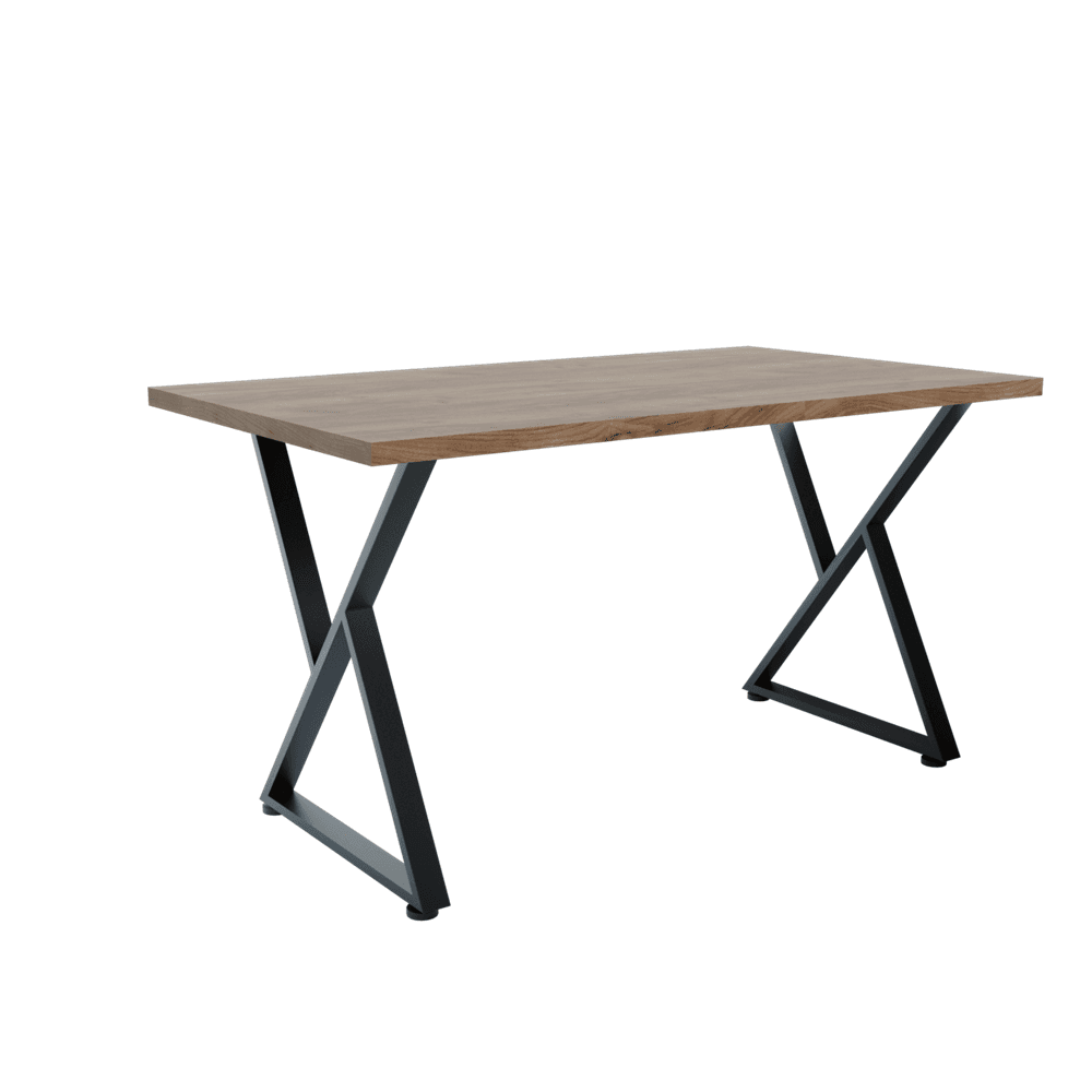Chicago étkezőasztal 120x60 – Tabacco Craft Oak