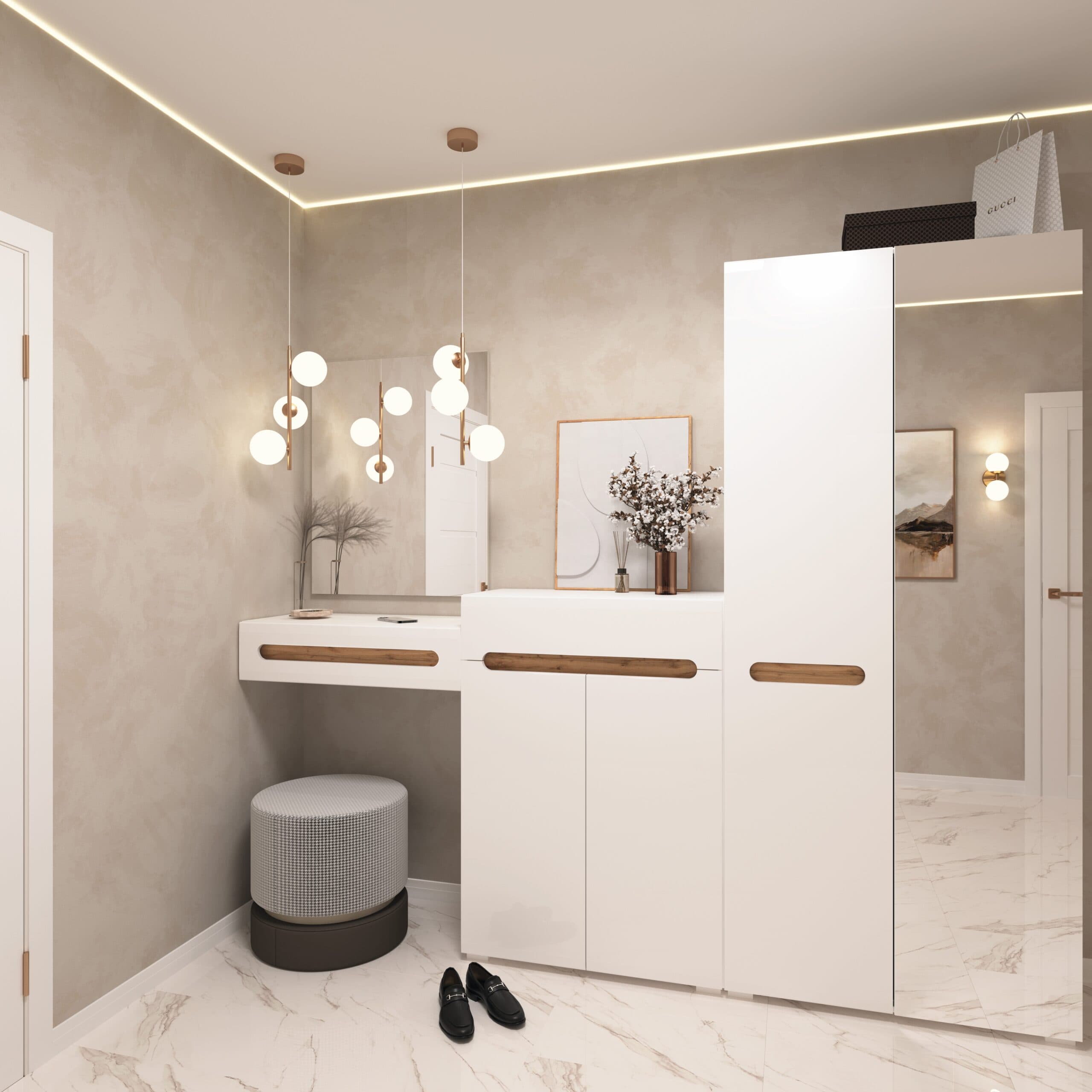 Bianco New Előszobabútor szett