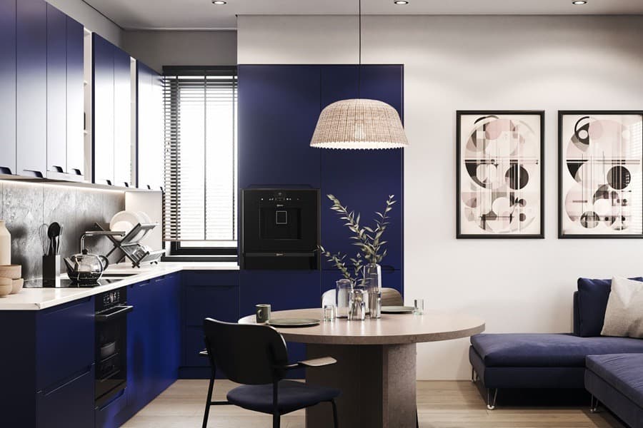 Zarina Blue Electric Konyhabútor