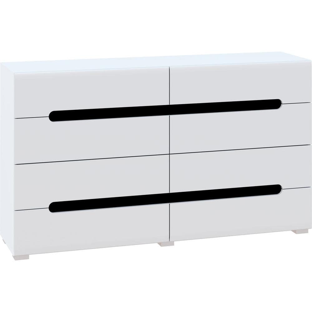 Bianco New Komód 4+4 fiókos